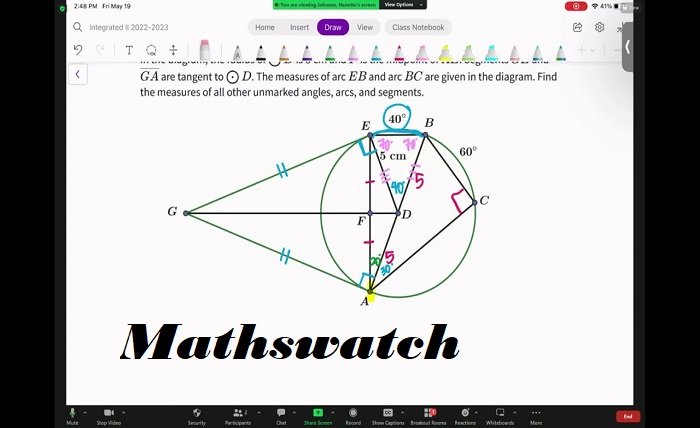 mathswatch circle theorems answers